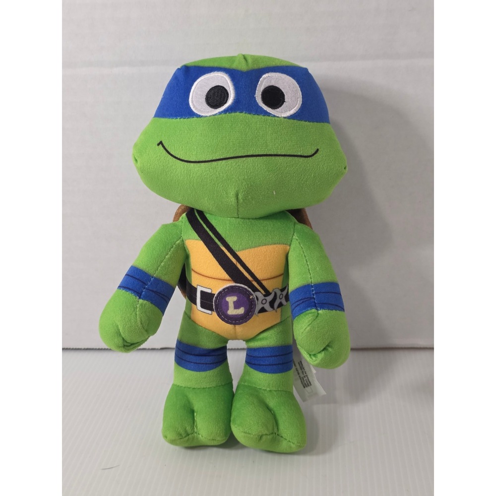 TMNT‎ Leonardo Plush Mutant Mayhem Mattel 2024 Ninja Turtles Toy